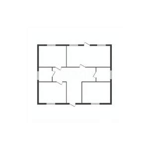 Дом 110м², 1-этажный, участок 10 сот.  