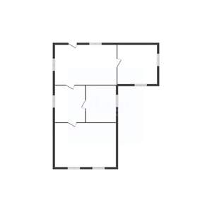 Дом 52м², 1-этажный, участок 7 сот.  