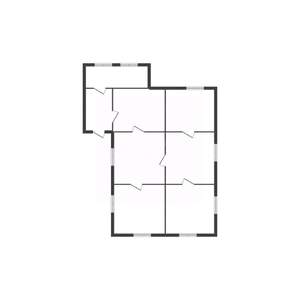 Дом 63м², 1-этажный, участок 9 сот.  