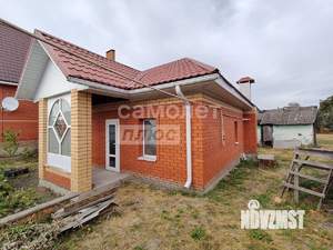 Дом 56м², 1-этажный, участок 8 сот.  