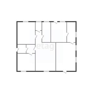 Дом 112м², 1-этажный, участок 8 сот.  