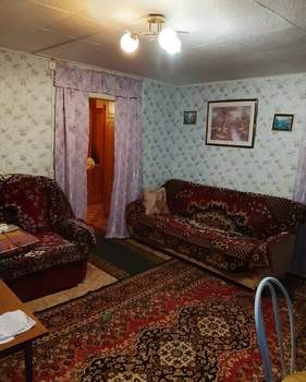 Дом 60м², 1-этажный, участок 6 сот.  