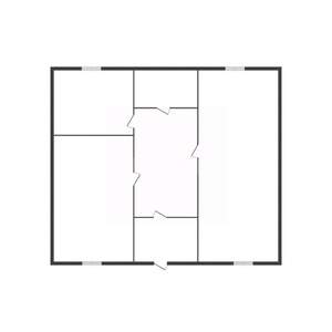 Дом 67м², 1-этажный, участок 15 сот.  