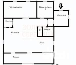 Коттедж 200м², 2-этажный, участок 16 сот.  