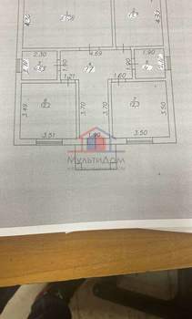 Дом 110м², 1-этажный, участок 10 сот.  