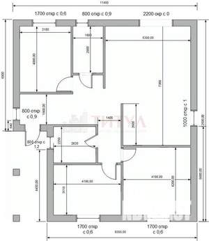 Дом 115м², 2-этажный, участок 8 сот.  