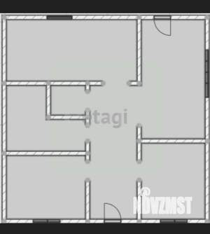 Дом 115м², 1-этажный, участок 8 сот.  