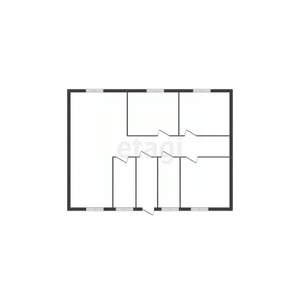 Дом 122м², 1-этажный, участок 8 сот.  