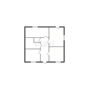 Дом 115м², 1-этажный, участок 17 сот.  