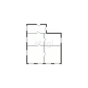 Дом 80м², 1-этажный, участок 15 сот.  