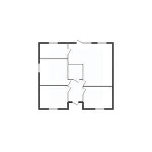 Дом 115м², 1-этажный, участок 8 сот.  