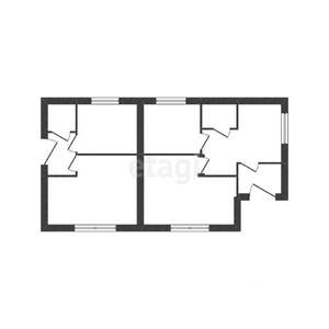 Дом 100м², 1-этажный, участок 15 сот.  