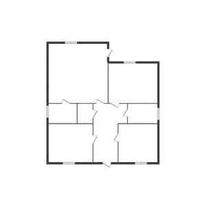 Дом 115м², 1-этажный, участок 15 сот.  
