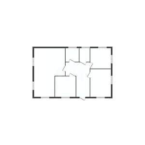 Дом 115м², 1-этажный, участок 8 сот.  