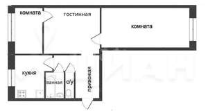 2-к квартира, на длительный срок, 48м2, 5/5 этаж