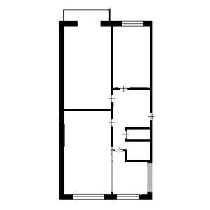 3-к квартира, на длительный срок, 63м2, 1/9 этаж