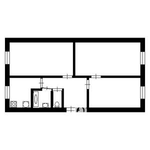 3-к квартира, на длительный срок, 65м2, 5/9 этаж