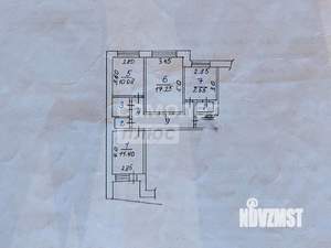 3-к квартира, вторичка, 62м2, 7/9 этаж