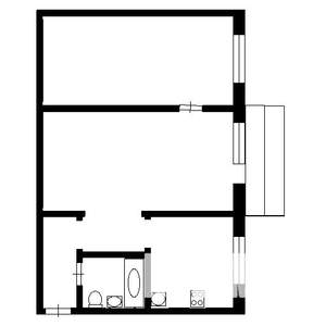 2-к квартира, вторичка, 49м2, 5/5 этаж