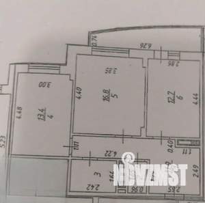 2-к квартира, вторичка, 60м2, 15/16 этаж