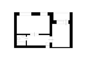1-к квартира, вторичка, 40м2, 4/9 этаж