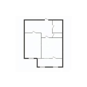 1-к квартира, вторичка, 52м2, 6/9 этаж