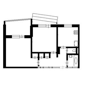 2-к квартира, вторичка, 50м2, 4/9 этаж
