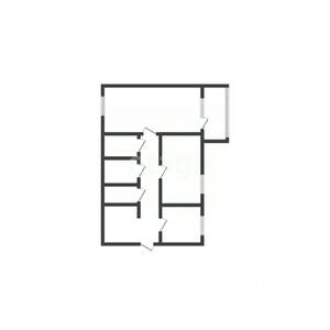 2-к квартира, вторичка, 65м2, 1/5 этаж