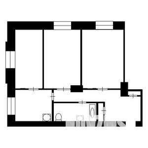 3-к квартира, вторичка, 76м2, 4/9 этаж