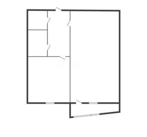 1-к квартира, вторичка, 38м2, 2/5 этаж