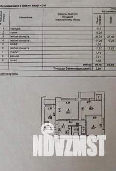 3-к квартира, вторичка, 90м2, 2/12 этаж