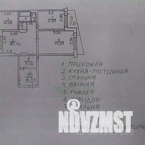 3-к квартира, вторичка, 64м2, 5/9 этаж