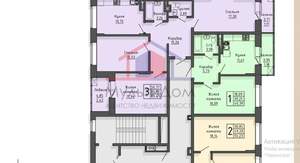 3-к квартира, вторичка, 86м2, 5/12 этаж
