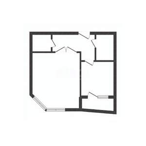 1-к квартира, вторичка, 44м2, 3/9 этаж