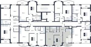 2-к квартира, вторичка, 66м2, 2/17 этаж