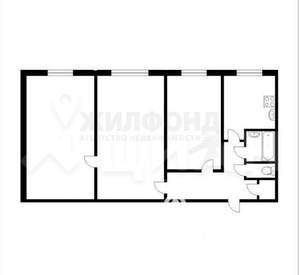 3-к квартира, вторичка, 61м2, 4/5 этаж