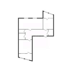 2-к квартира, вторичка, 65м2, 1/9 этаж