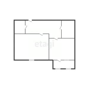1-к квартира, вторичка, 44м2, 2/8 этаж
