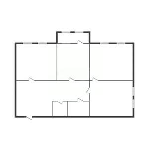 3-к квартира, вторичка, 56м2, 8/9 этаж