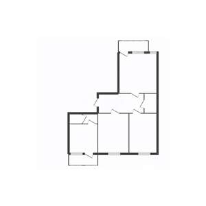 3-к квартира, вторичка, 105м2, 9/9 этаж