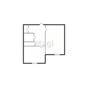 1-к квартира, вторичка, 37м2, 1/9 этаж