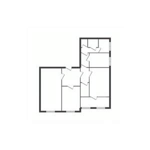 4-к квартира, вторичка, 83м2, 2/10 этаж