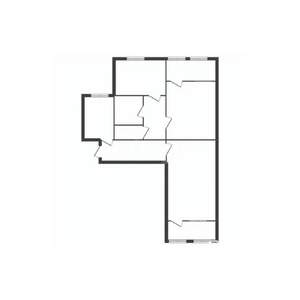 3-к квартира, вторичка, 62м2, 6/9 этаж