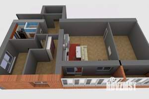 3-к квартира, вторичка, 110м2, 2/4 этаж
