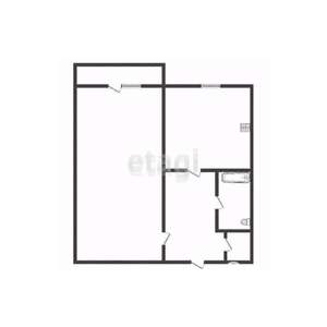 1-к квартира, вторичка, 38м2, 9/9 этаж