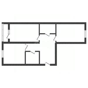 2-к квартира, вторичка, 57м2, 12/12 этаж