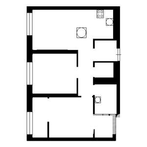 3-к квартира, вторичка, 61м2, 8/9 этаж